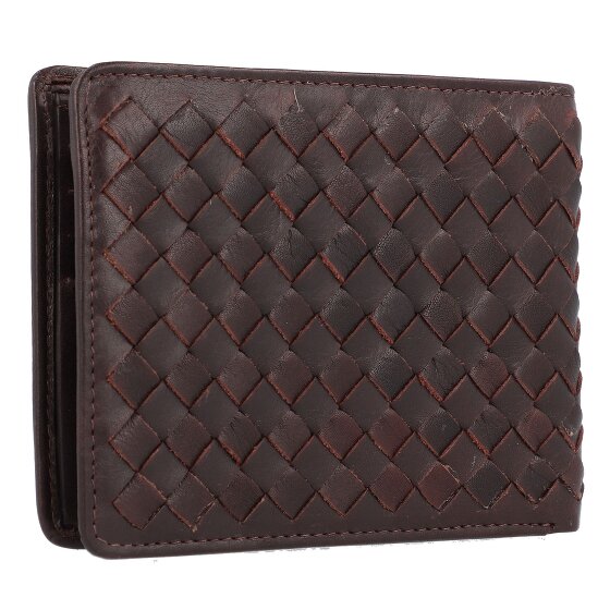 mano Don Luca portemonnee leer 13 cm