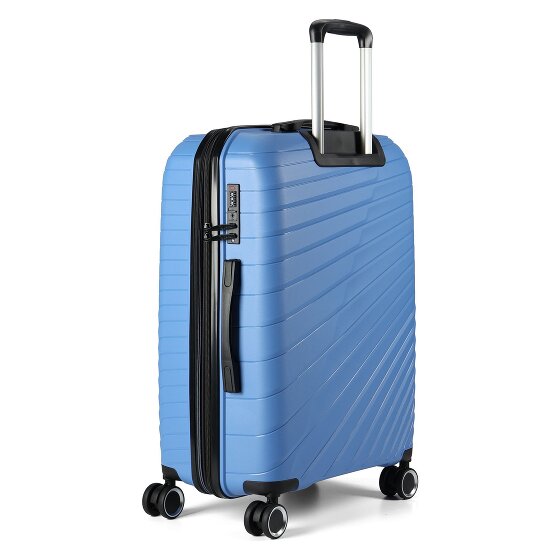 Benzi 5808 4 wielen Trolley 65 cm met uitbreidingsplooi