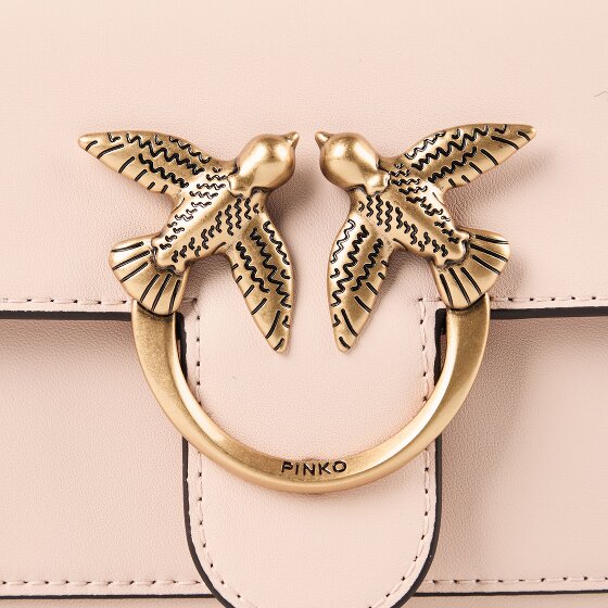 PINKO Love One Clutch Leder 19 cm