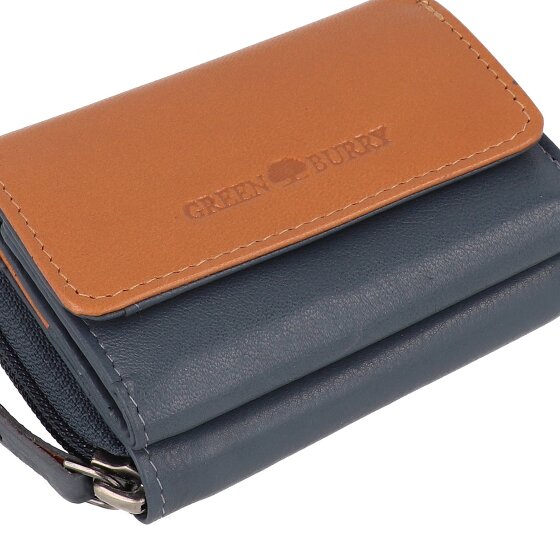 Greenburry Nappa Portemonnee RFID-bescherming Leer 11 cm