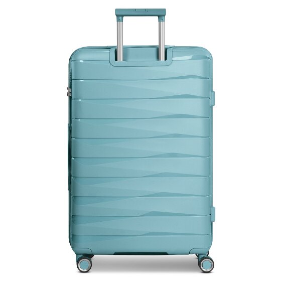 Franky London 4 wielen Trolley L 74 cm met uitbreidingsplooi