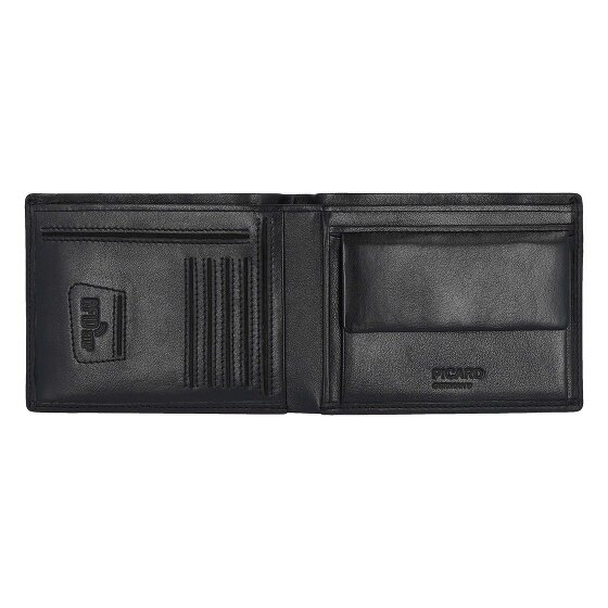 Picard London 1 Portemonnee RFID-bescherming Leer 12.5 cm