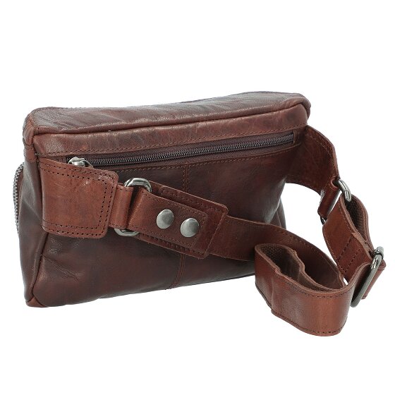 Spikes & Sparrow Bronco heuptasje leer 23 cm