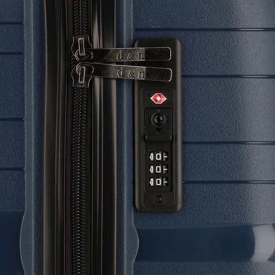 d&n Travel Line 4300 4 wielen Trolley L 78 cm