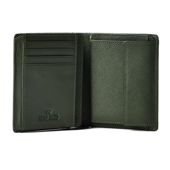 Braun Büffel Robin Portemonnee RFID-bescherming Leder 12 cm