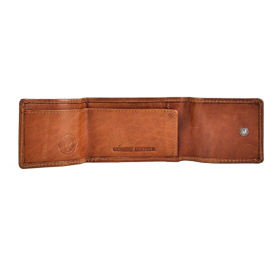 Greenburry Newport Portemonnee RFID-bescherming Leder 8.5 cm