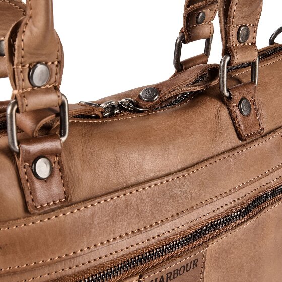 Harbour 2nd Urban Poets Vega Laptoptas Leer 38 cm