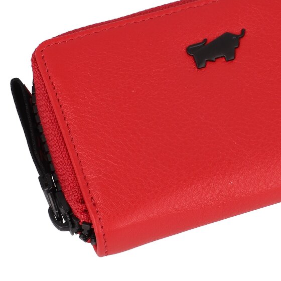 Braun Büffel Capri Portemonnee RFID-bescherming Leer 11 cm