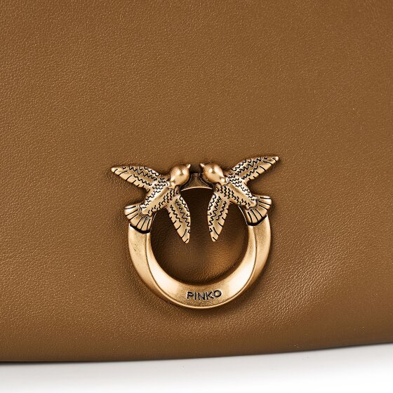 PINKO Love Soft Clutch Leder 19.5 cm