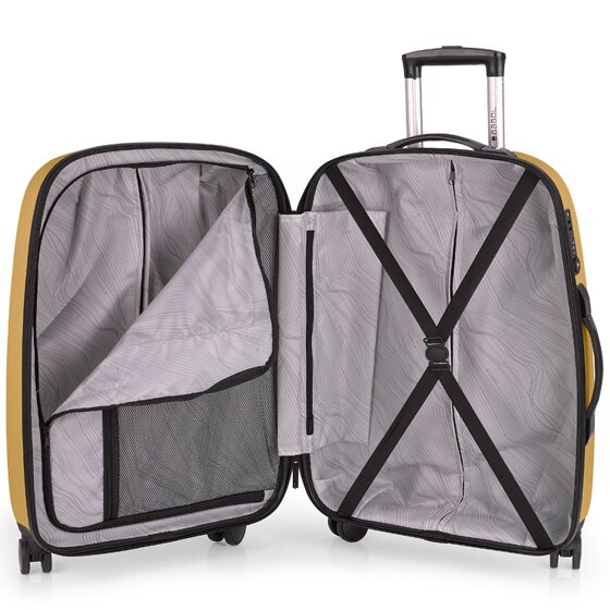 Gabol Paradise XP 4 wielen Trolley M 67 cm met uitbreidingsplooi