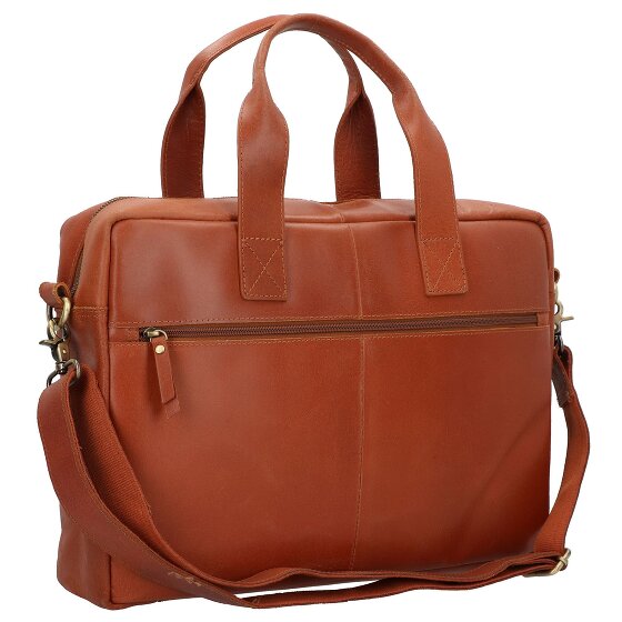 Burkely Vintage River aktetas Leer 41 cm Laptopcompartiment
