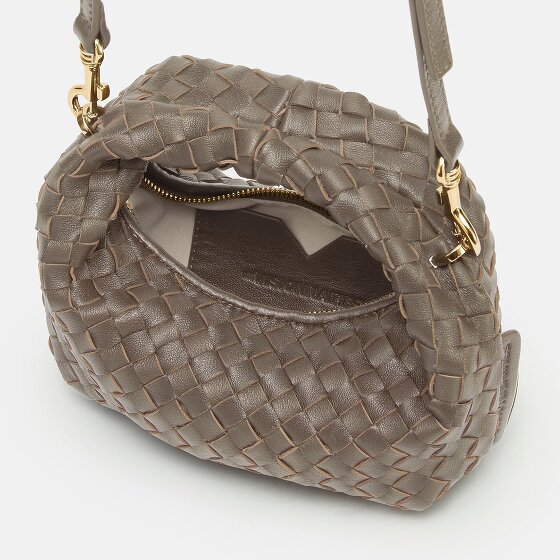 LES VISIONNAIRES Greta Micro weave Handtas Leer 20 cm