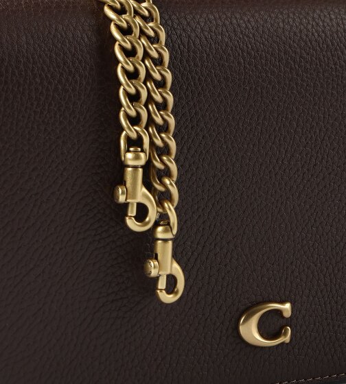 Coach Mila Schoudertas Leer 20 cm