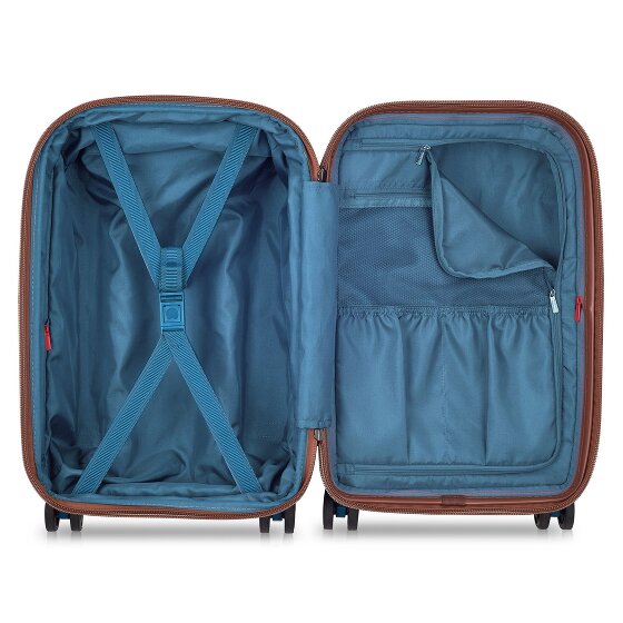 Delsey Paris Carrousel 4 wielen Cabinewagen 55 cm met uitbreidingsplooi