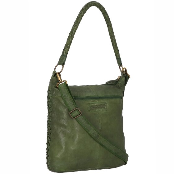 Greenland Nature Femi & Nine Leren Schoudertas 39 cm