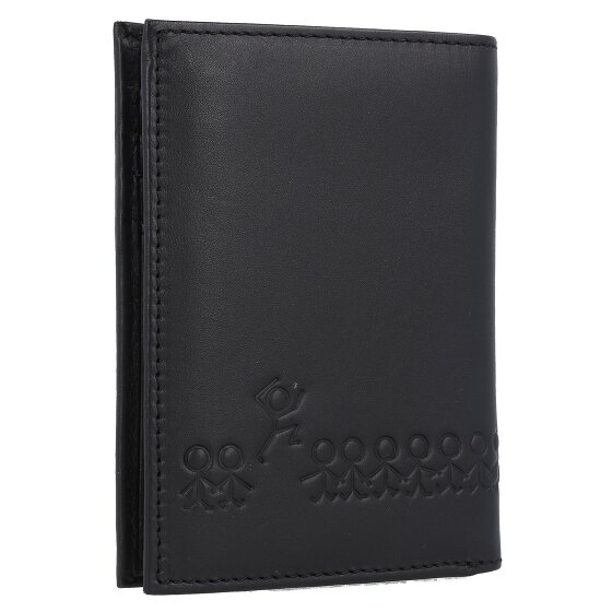 oxmox Leather Portemonnee RFID-bescherming Leer 9.5 cm