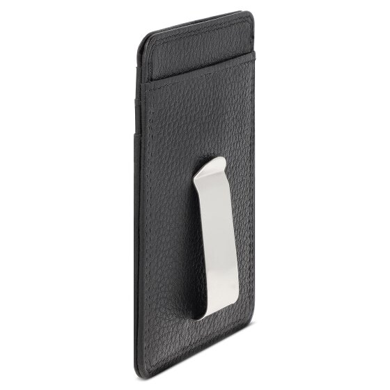 Redolz Leather Essentials creditcardhouder RFID leer 7 cm met geldclip