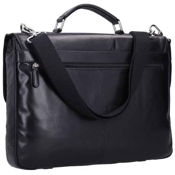 bugatti Romano Messenger Leder 40 cm Laptopcompartiment