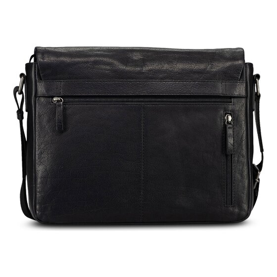 Jost Glasgow Aktentas RFID-bescherming Leder 34 cm Laptopvak