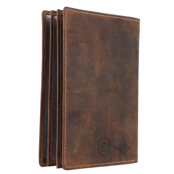 Greenburry Vintage documentenhoes leer 12 cm