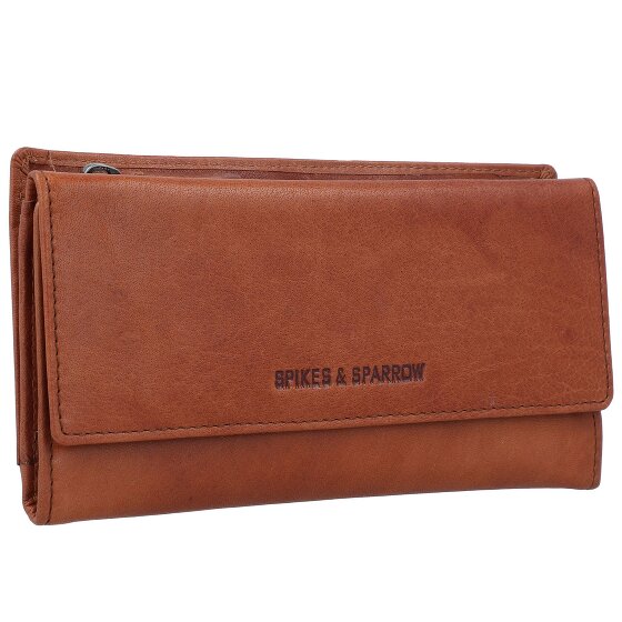 Spikes & Sparrow Portemonnee RFID Leer 19 cm