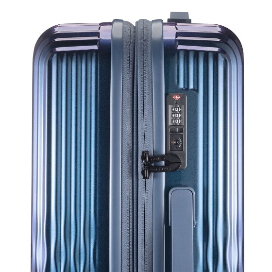 Pack Easy Flow 4 wielen Trolley M 66 cm met uitbreidingsplooi