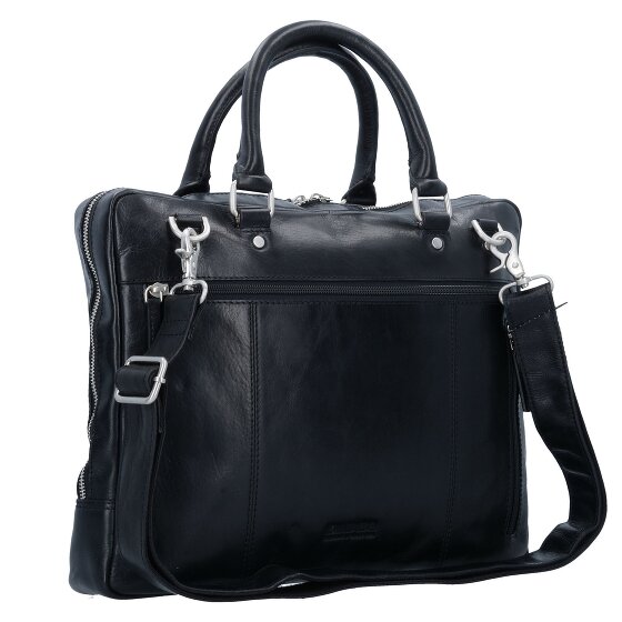 Leonhard Heyden Cambridge aktetas Leer 37 cm Laptopcompartiment