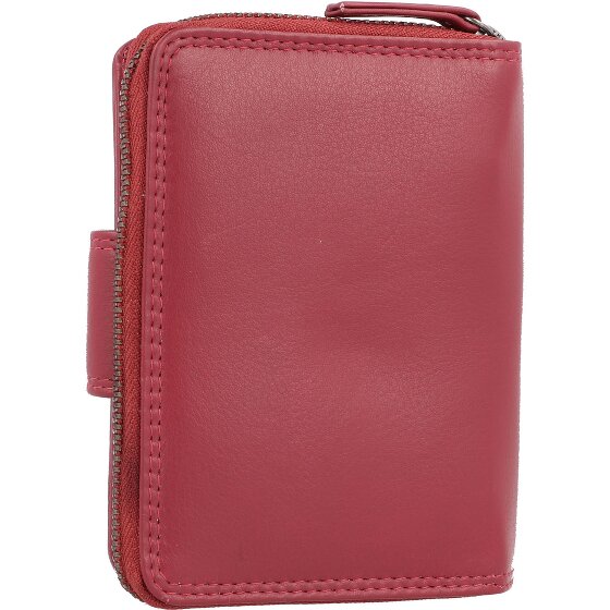 Greenburry Sponsachtig portefeuille leer 9,5 cm