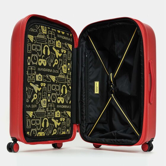 Mandarina Duck Logoduck 4-wielige trolley 69 cm