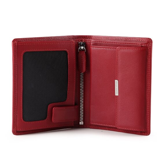 Braun Büffel Golf 3.0 Portemonnee RFID-bescherming Leer 9.5 cm
