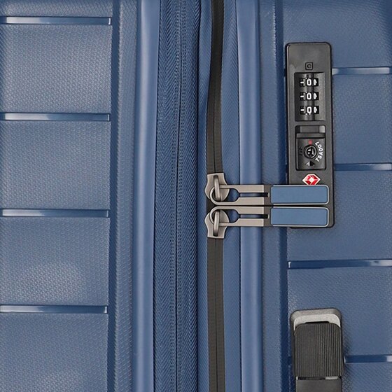 Travelite mooby 4 wielen Trolley M 66 cm met uitbreidingsplooi