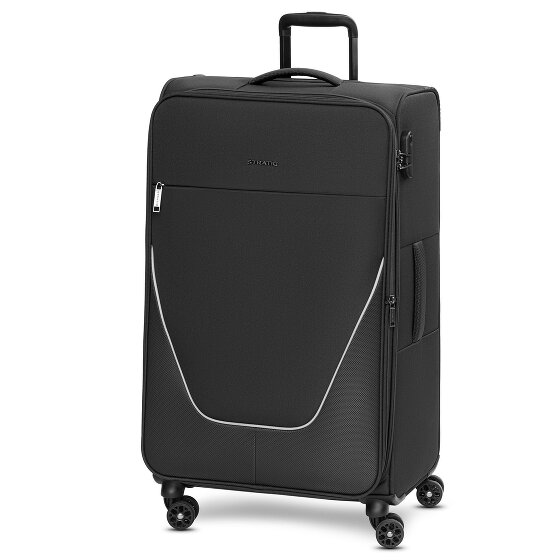 Stratic taska 4-wiel trolley L 76 cm met uitvouwbare plooi