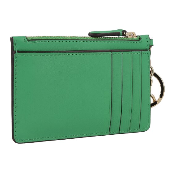 Lauren Ralph Lauren Zip Card Sleutel portemonnee Leer 13 cm