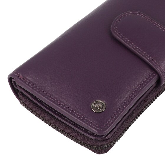 Greenburry Sponsachtig portefeuille leer 9,5 cm