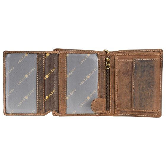 Greenburry Vintage fietsportefeuille leer 10 cm