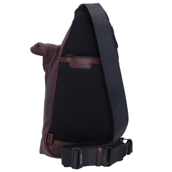 Piquadro Harper Schoudertas RFID Leer 38 cm