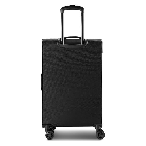 bugatti Valencia Soft 4 wielen Trolley M 65 cm met uitbreidingsplooi