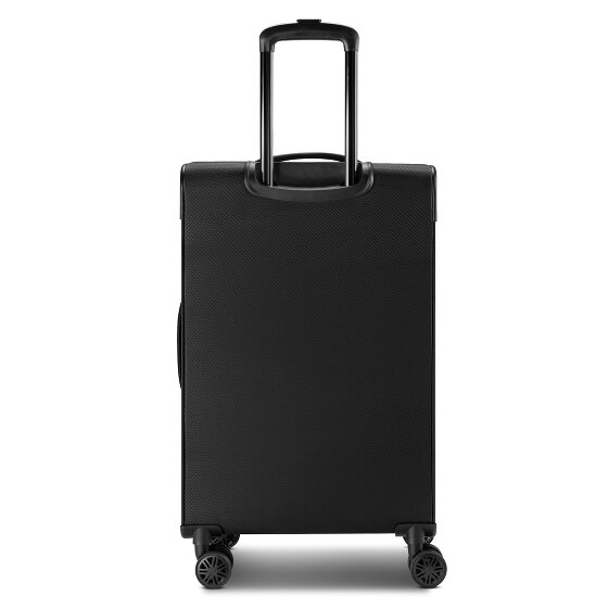 bugatti Valencia Soft 4 wielen Trolley M 65 cm met uitbreidingsplooi