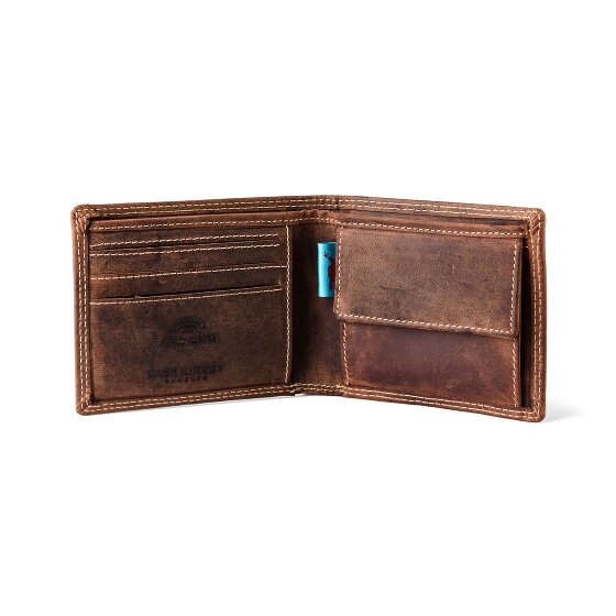 Jack Kinsky Baltimore 109 Portemonnee RFID-bescherming Leer 12 cm