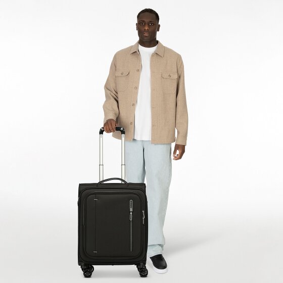 American Tourister Cloudrider 4 wielen Cabinewagen S 55 cm met uitbreidingsplooi