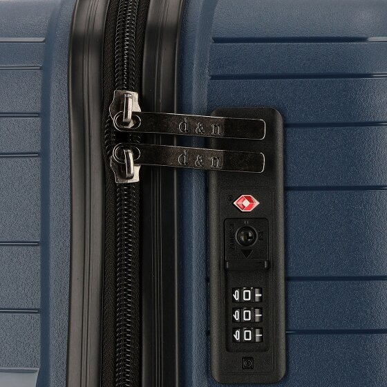 d&n Travel Line 4300 4 wielen Kofferset 3-delig