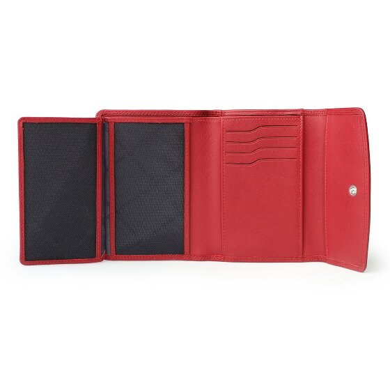 Braun Büffel Golf 3.0 Portemonnee RFID-bescherming Leer 12 cm