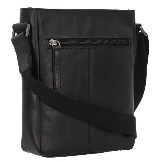 Greenburry Pure Black Schoudertas Leer 17 cm