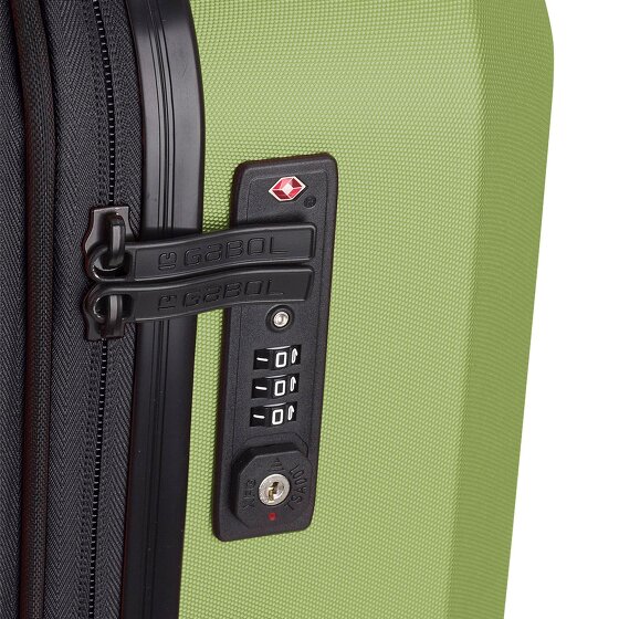 Gabol Montreal 4 wielen Trolley L 76 cm met uitbreidingsplooi