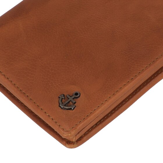 Harbour 2nd Tarquin Portemonnee RFID-bescherming Leer 9.5 cm
