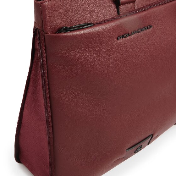 Piquadro Russel Koffer RFID-bescherming Leer 42 cm Laptop compartiment