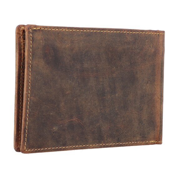 Greenburry Vintage lederen ID etui 14 cm
