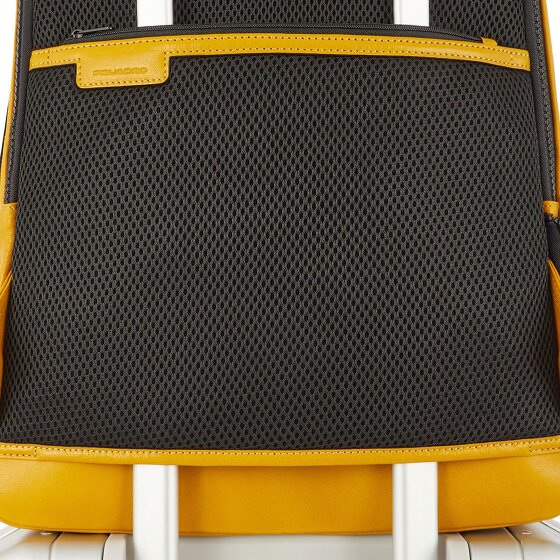 Piquadro Harper Rugzak RFID Leer 40 cm Laptopcompartiment