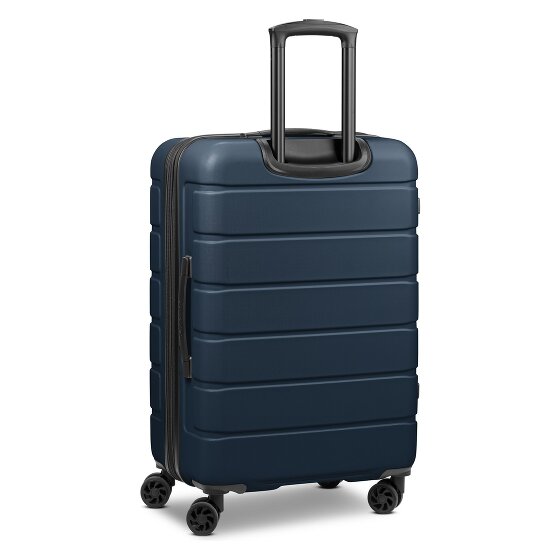Saxoline Miami 4 wielen Trolley M 65 cm met uitbreidingsplooi