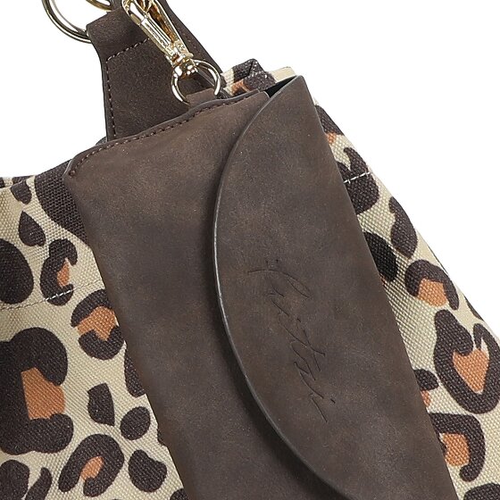 Fritzi aus Preußen Izzy Medium Limited Leo Camel Schoudertas 42 cm